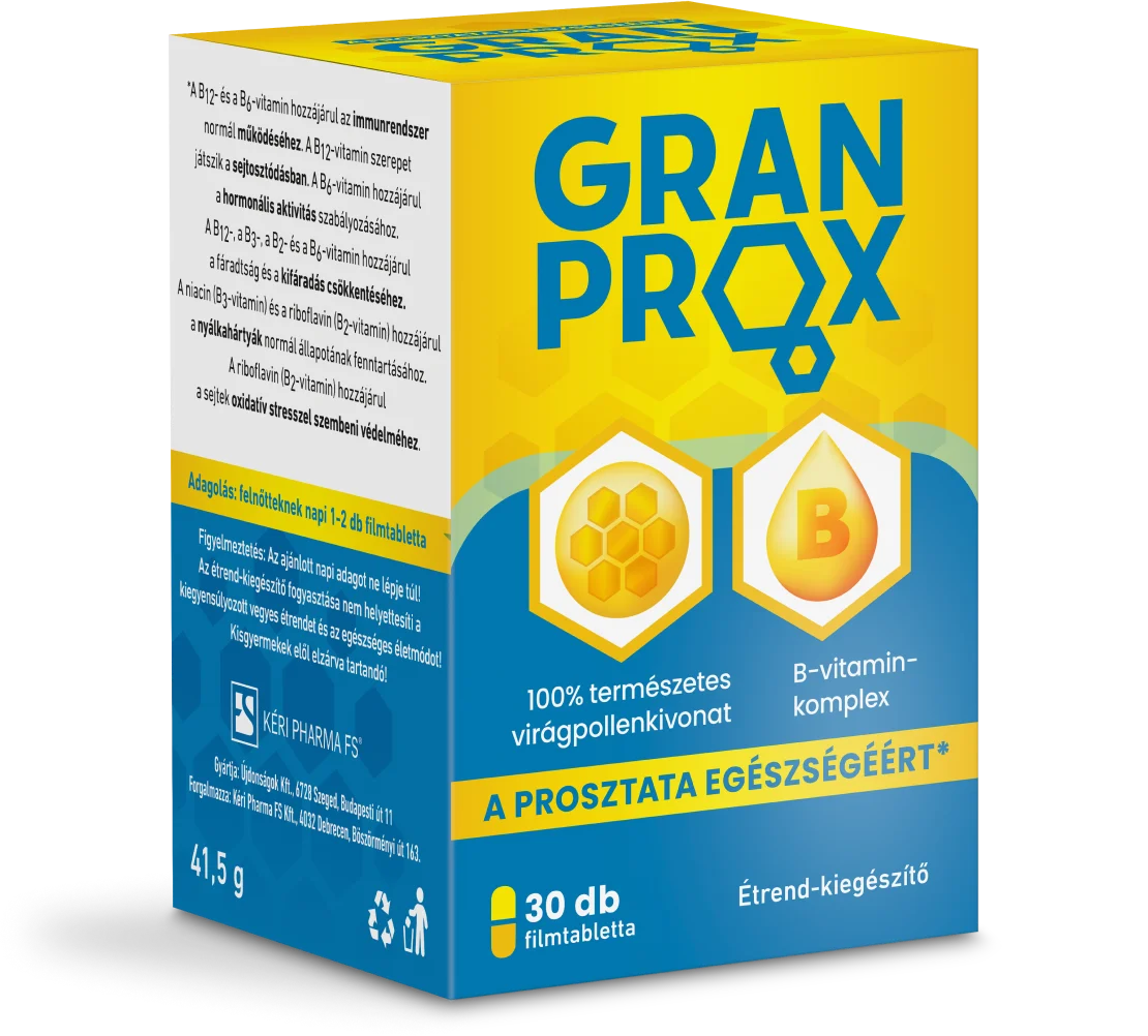 Granprox étrend-kiegészítő 30 db filmtabletta